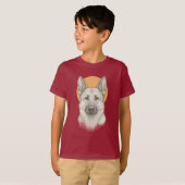 Duitse Herdershond Kinderen T-Shirt (Voorkant volledig)