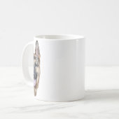 Duitse Herdershond Koffiemok (Voorkant links)