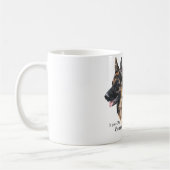 Duitse Herdershond Koffiemok (Links)
