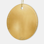  Duitse Herdershond Kunst Foto Aandenken Kerstmis Keramisch Ornament (Links)