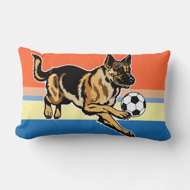 duitse herdershond kussen (Voorkant)