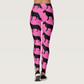 Duitse Herdershond Leggings (Achterkant)