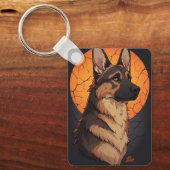🐾 Duitse Herdershond Liefhebber Accessoires 🐾 Sleutelhanger (Voorkant)