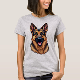 Duitse herdershond – loyale en intelligente honden t-shirt