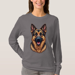 Duitse herdershond – loyale en intelligente honden t-shirt