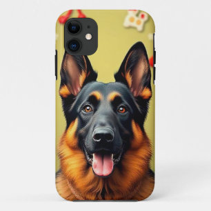 Duitse Herdershond Majestueuze Hondse Bewaker Eleg Case-Mate iPhone Case