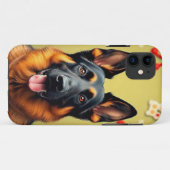 Duitse Herdershond Majestueuze Hondse Bewaker Eleg Case-Mate iPhone Case (Achterkant (horizontaal))