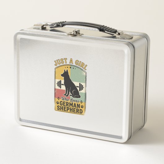 Duitse Herdershond Meisje Vintage Hond Liefhebber (Voorkant)