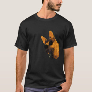 Duitse herdershond met zonnebril Duitse herder T-shirt