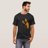 Duitse herdershond met zonnebril Duitse herder T-shirt (Voorkant volledig)