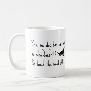Duitse Herdershond Mijn Hond Heeft Angst Blijf Af Koffiemok
