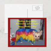 Duitse herdershond modelleren Moederdag Briefkaart (Voorkant / Achterkant)