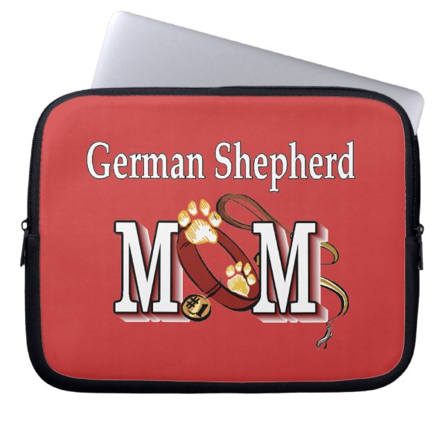 Duitse Herdershond Moeder Cadeaus Laptop Sleeve (Voorkant)