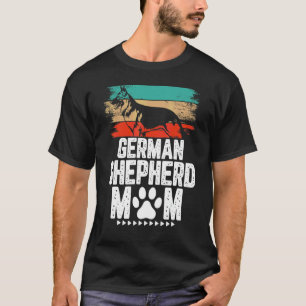 Duitse Herdershond Moeder Hond Voor Moeder Eigenaa T-shirt