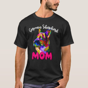 Duitse Herdershond Moeder Hondenbezitter Moederda T-shirt