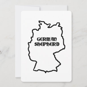 Duitse herdershond naam oorsprong kaart