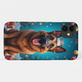 Duitse Herdershond Noble Uitdrukking 🐕 Klassieke Case-Mate iPhone Case (Achterkant (horizontaal))