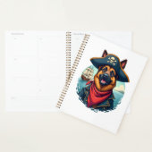 Duitse Herdershond Piraat Kopie Planner (Display)