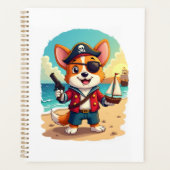 Duitse Herdershond Piraat Planner (Voorkant)