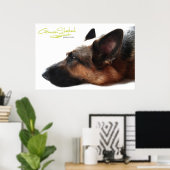 Duitse Herdershond Poster (Thuiskantoor)