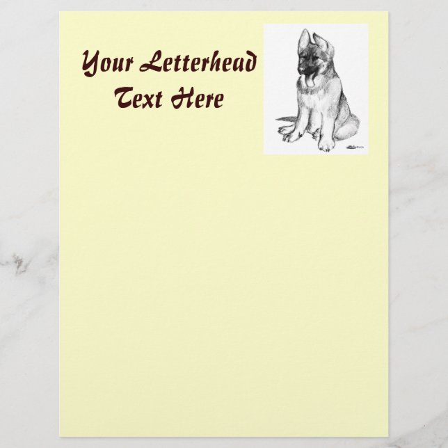 Duitse Herdershond Puppy (Voorkant)