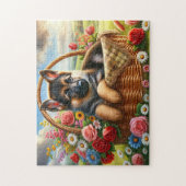 Duitse Herdershond Puppy Legpuzzel (Verticaal)