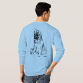 Duitse Herdershond Puppy T-shirt (Achterkant volledig)