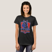 Duitse Herdershond Relais Eenheid T-shirt (Voorkant volledig)