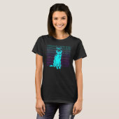 Duitse Herdershond Retro T-shirt (Voorkant volledig)