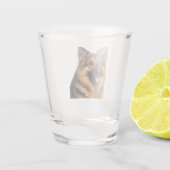 Duitse Herdershond Shotglas Shot Glas (Achterkant)