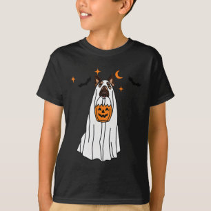 Duitse herdershond spook en pompoen Halloween grie T-shirt