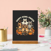 Duitse Herdershond spook Halloween ontwerp_ Acryl Bord (Huwelijk)