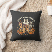 Duitse Herdershond spook Halloween ontwerp_ Kussen (Deken)