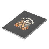 Duitse Herdershond spook Halloween ontwerp_ Notitieblok (Linkerzijde)
