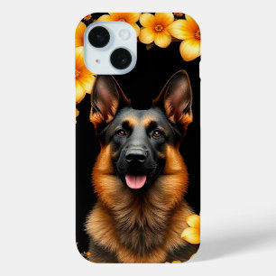 Duitse Herdershond Sterke Loyale Geest 🐾 iPhone 15 Case