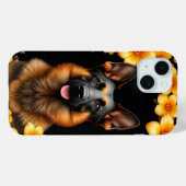 Duitse Herdershond Sterke Loyale Geest 🐾 Case-Mate iPhone Case (Achterkant (horizontaal))