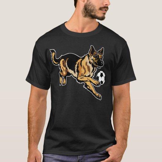 duitse herdershond t-shirt (Voorkant)