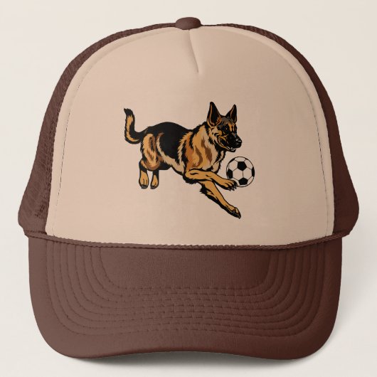 duitse herdershond trucker pet (Voorkant)