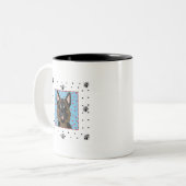 Duitse herdershond Tshirts en geschenken Tweekleurige Koffiemok (Voorkant links)