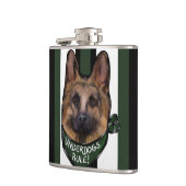 Duitse Herdershond Underdog Heupfles (Links)