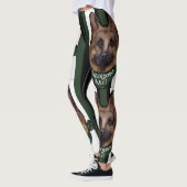 Duitse Herdershond Underdog Leggings (Links)