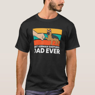 Duitse Herdershond Vader Cadeau Beste Duitse Herde T-shirt