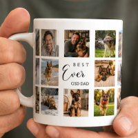 Duitse Herdershond Vader hond papa fotocollage
