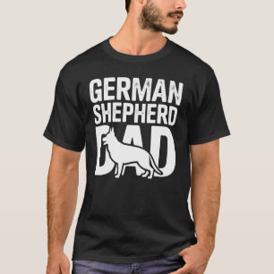 Duitse Herdershond Vader Humor Hondenbezitters Hui T-shirt