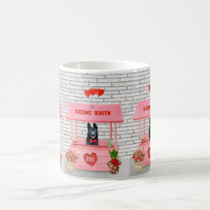 Duitse Herdershond Valentijnsdag Kusstand  Koffiemok