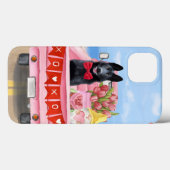 Duitse Herdershond Valentijnsdag Vrachtauto Hartje Case-Mate iPhone Case (Achterkant (horizontaal))