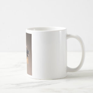 Duitse herdershond Waterverf kunstportret Koffiemok