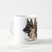 Duitse Herdershonden Koffiemok (Voorkant links)