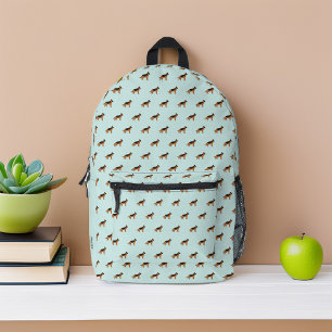 Duitse herdershonden patroon gepersonaliseerd bedrukte rugzak