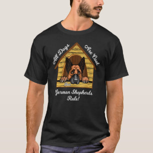 Duitse herdershonden zijn walgelijke herdersherder t-shirt
